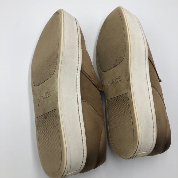 VINCE metallic gold sneakers size 7.5 - Picture 8 of 8